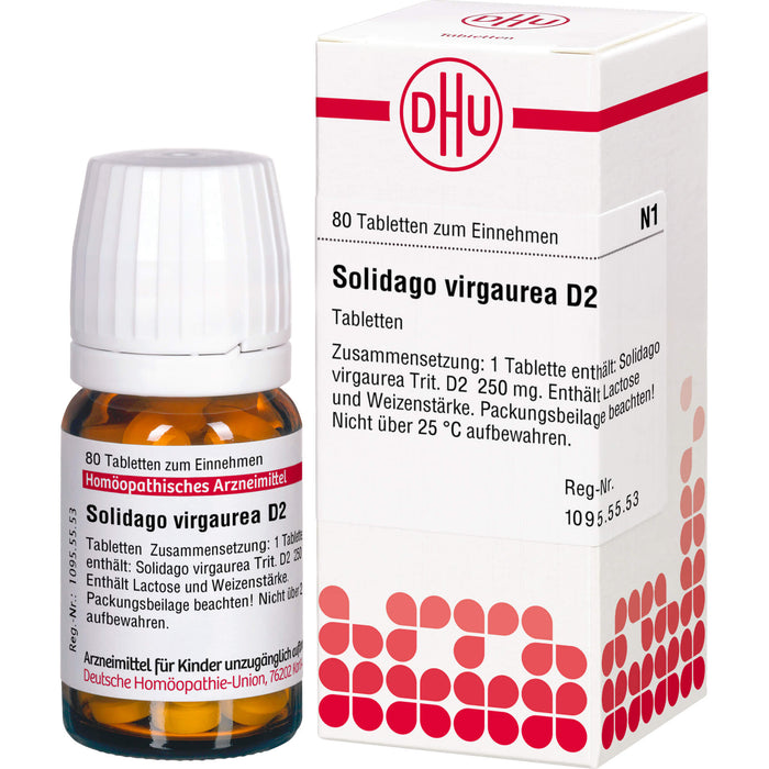 DHU Solidago virgaurea D2 Tabletten, 80 pc Tablettes