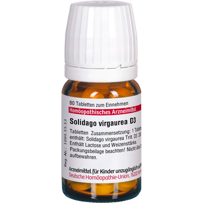 DHU Solidago virgaurea D3 Tabletten, 80 St. Tabletten