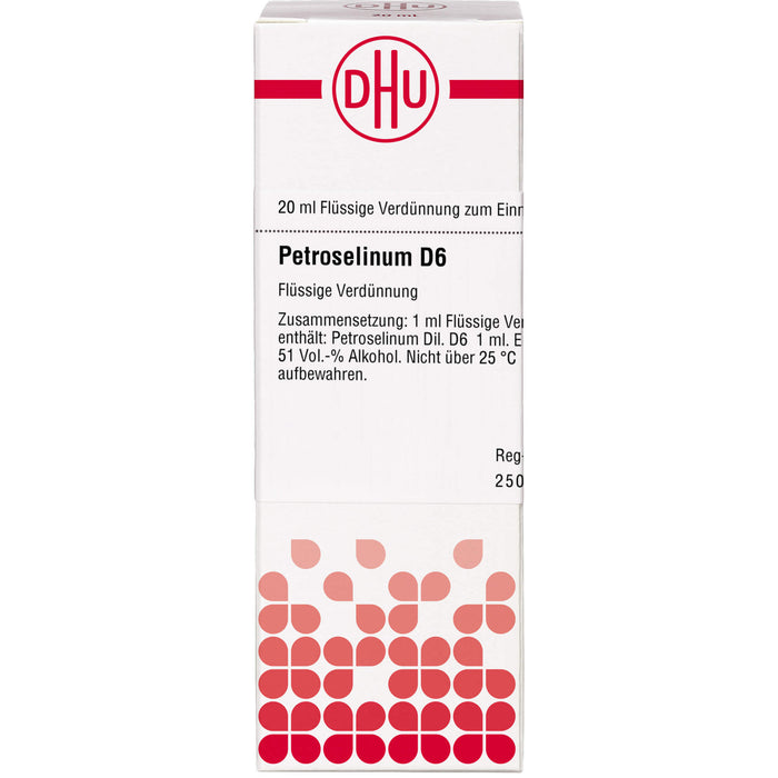 DHU Petroselinum D6 Dilution, 20 ml Lösung