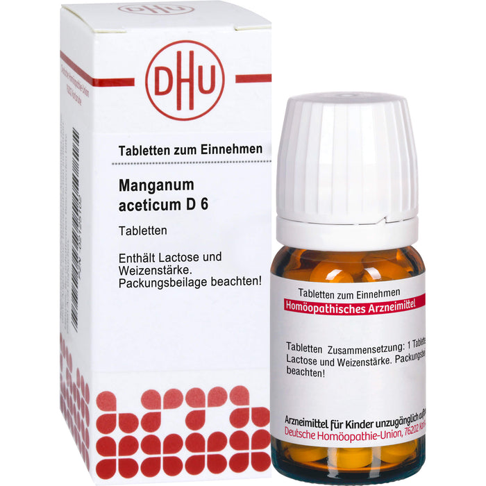 DHU Manganum aceticum D6 Tabletten, 80 St. Tabletten