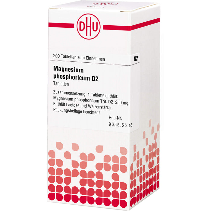 DHU Magnesium phosphoricum D2 Tabletten, 200 St. Tabletten