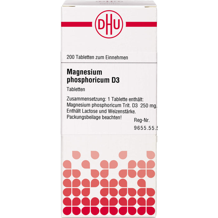 DHU Magnesium phosphoricum D3 Tabletten, 200 St. Tabletten