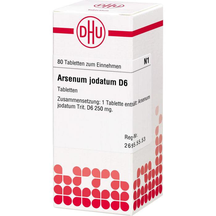 DHU Arsenum jodatum D6 Tabletten, 80 pcs. Tablets