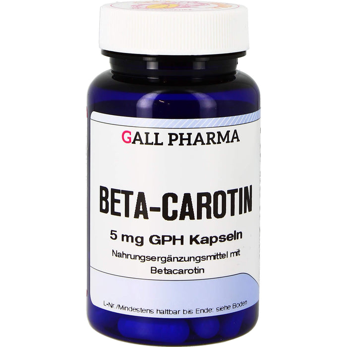 GALL PHARMA Beta Carotin 5 mg GPH Kapseln, 60 pc Capsules