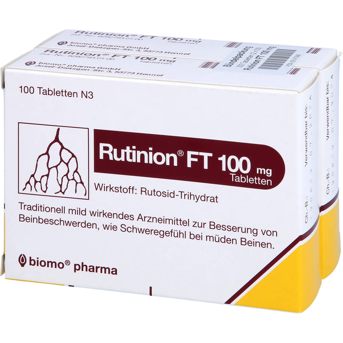 Rutinion FT 100 mg Tabletten, 200 St TAB