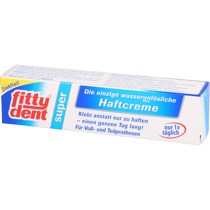 fittydent super Haftcreme wasserunlöslich, 40 g Creme