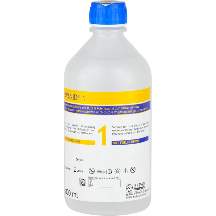 LAVANID 1 Isotone Wundspüllösung, 1000 ml Solution