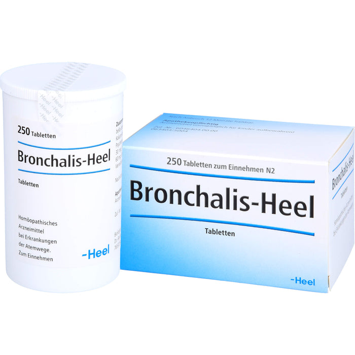 Bronchalis-Heel Tabletten bei Erkrankungen der Atemwege, 250 St. Tabletten