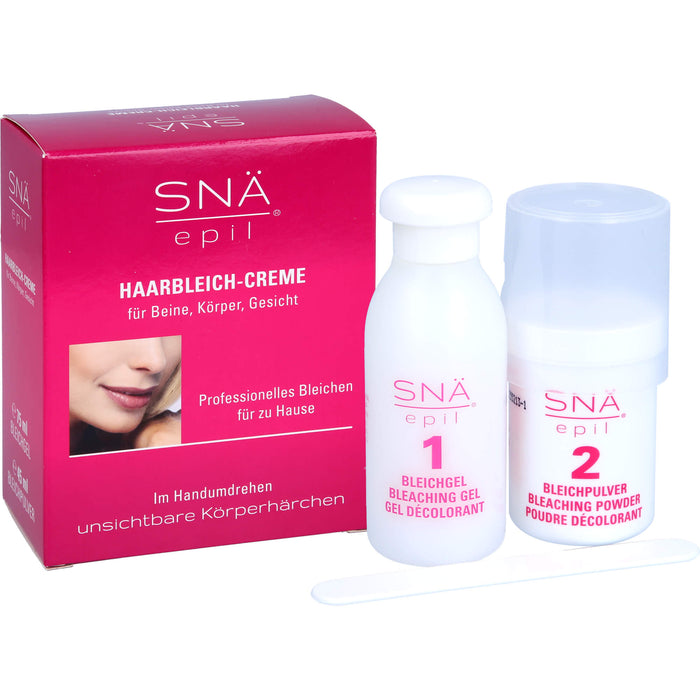 SNÄ Epil Haarbleich-Creme Kombipackung, 1 pcs. Combipack