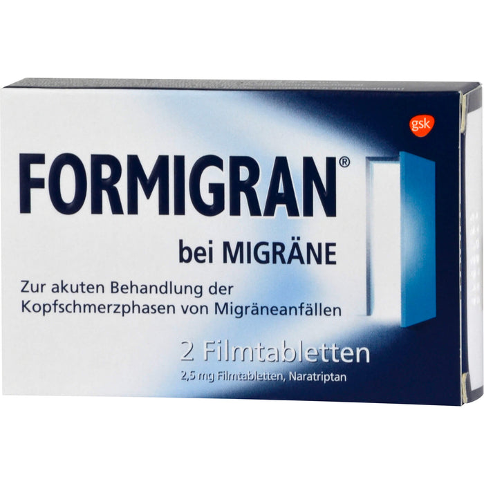 Formigran bei Migräne Filmtabletten, 2 pcs. Tablets