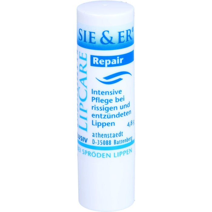 SIE & ER Repair Lipcare intensive Pflege bei rissigen und entzündeten Lippen, 1 pc Plume