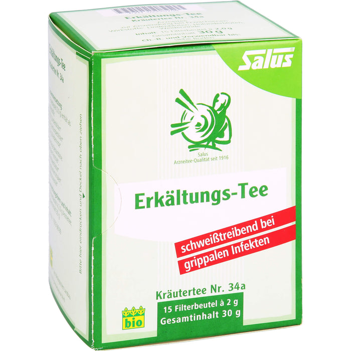 Erkältungs-Tee Kräutertee Nr. 34 a Salus, 15 St FBE