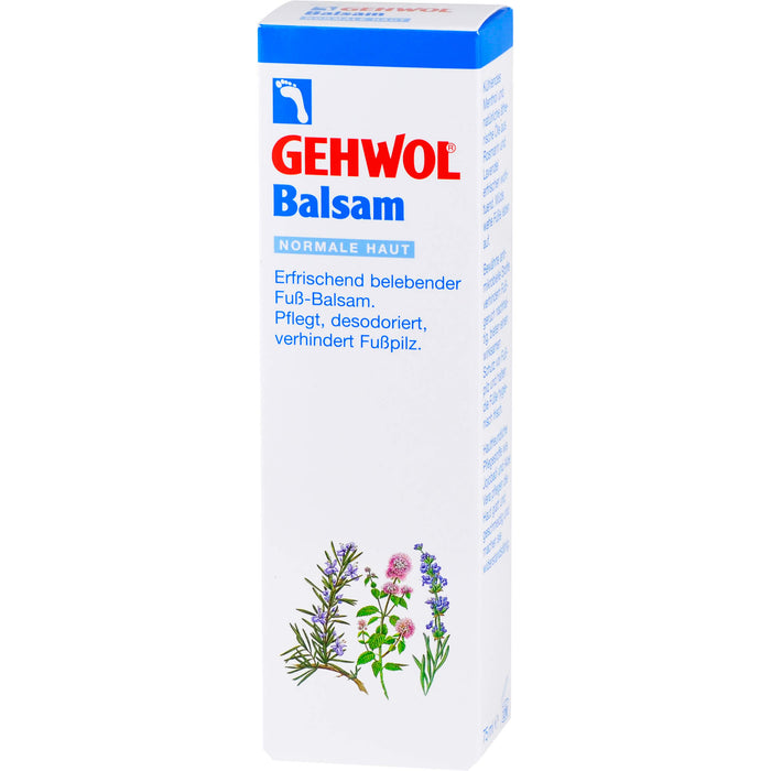 GEHWOL Balsam pflegt, desodoriert und verhindert Fußpilz, 75 ml Cream