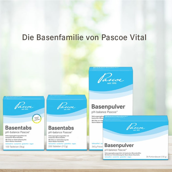 Pascoe Basentabs pH-Balance Tabletten, 100 pc Tablettes