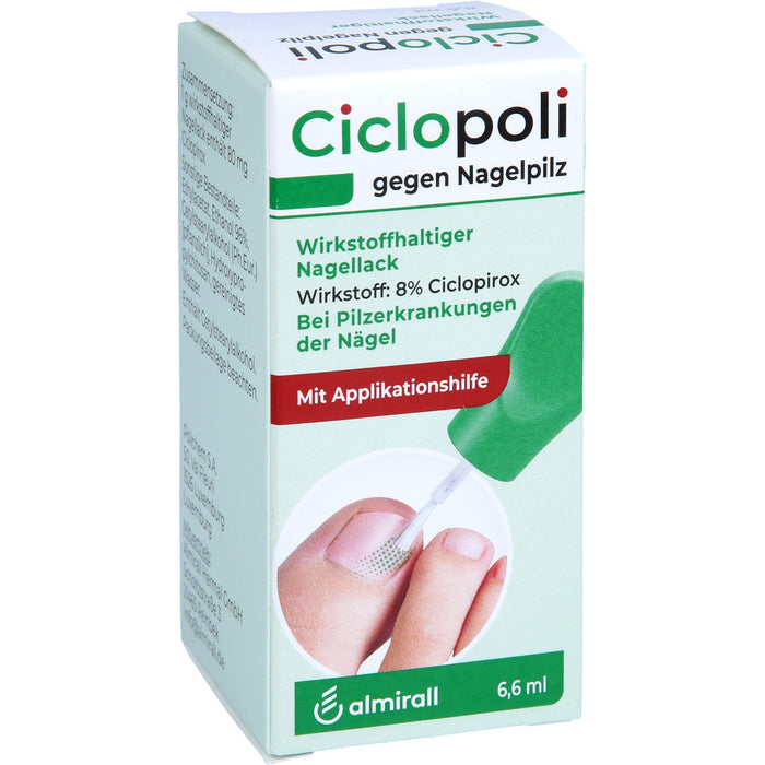 Ciclopoli Nagellack gegen Nagelpilz, 6.6 ml Solution