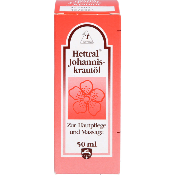 HETTRAL JOHANNISKRAUTOEL, 50 ml OEL