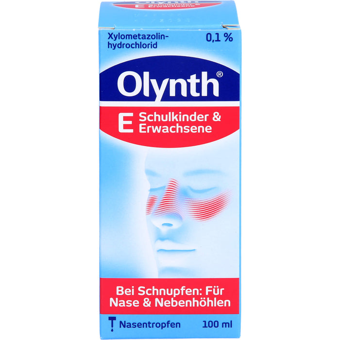 Olynth E Nasentropfen bei Schnupfen, 100 ml Solution