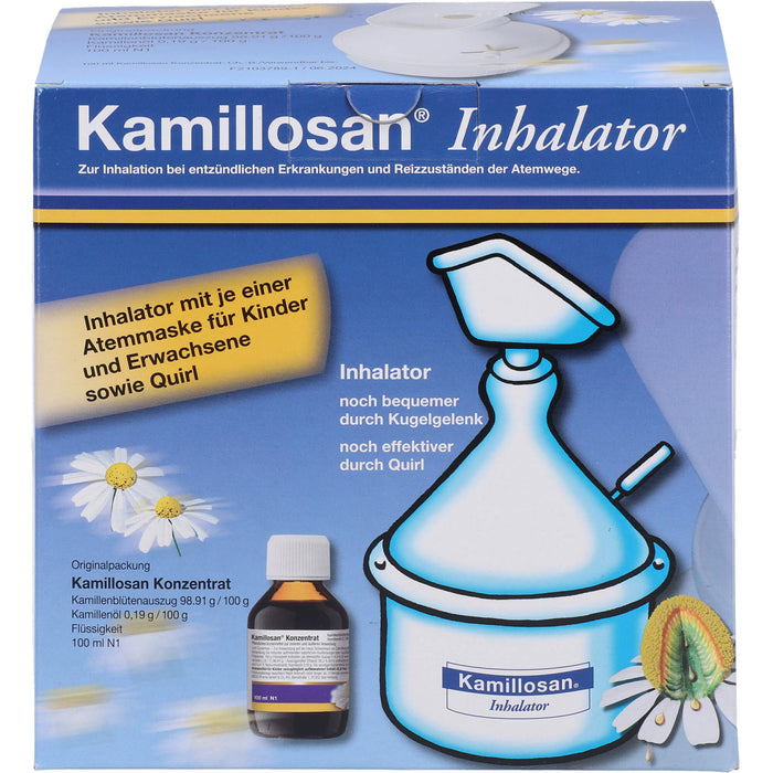 Kamillosan 100 ml Konzentrat + Inhalator, 1 St. Set