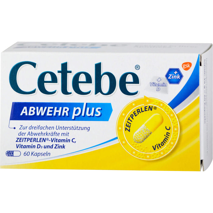 Cetebe Abwehr plus Kapseln, 60 pcs. Capsules