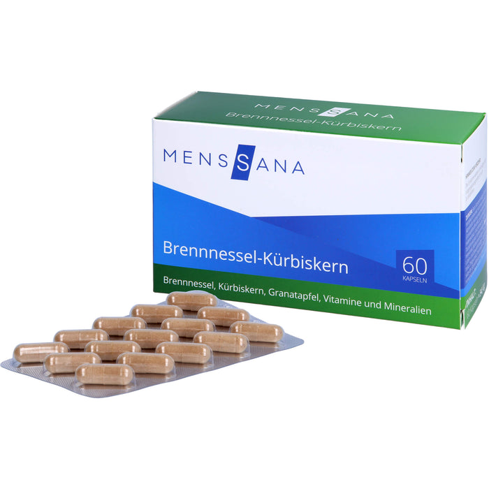 Brennnessel-Kürbiskern MensSana, 60 St KAP