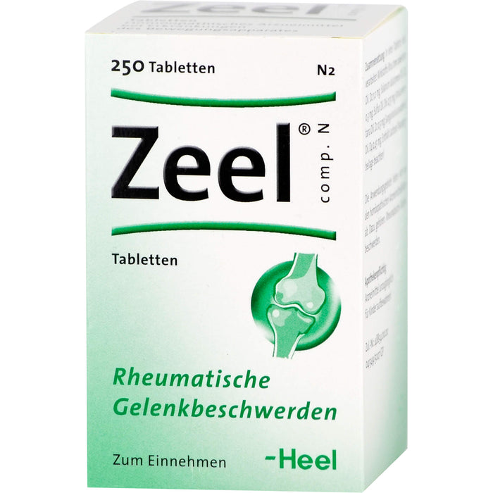 Zeel comp. N Tabletten bei rheumatischen Gelenkbeschwerden, 250 St. Tabletten