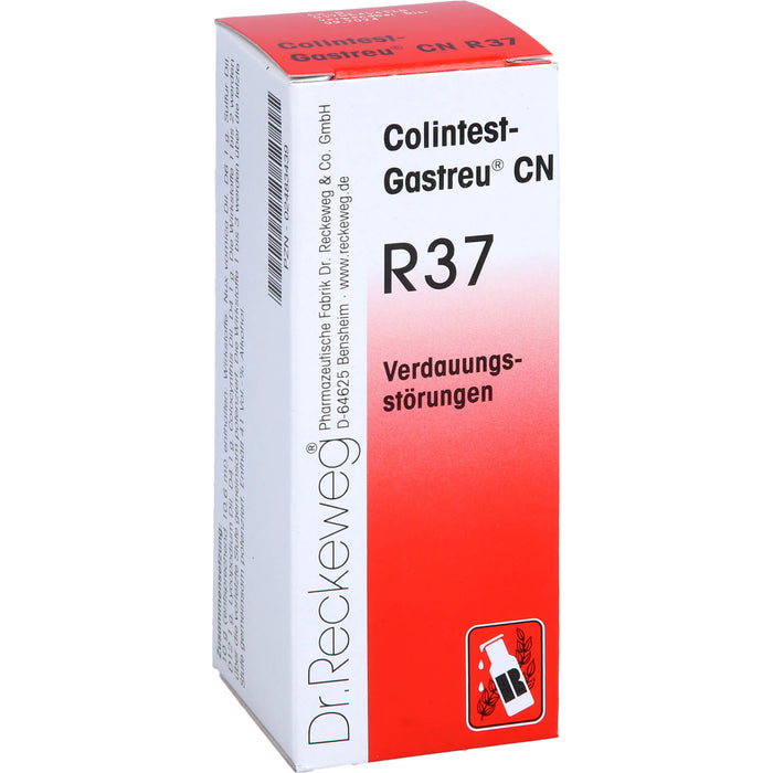 Dr. Reckeweg Colintest-Gastreu CN R37 Tropfen bei Verdauungsstörungen, 50 ml Lösung