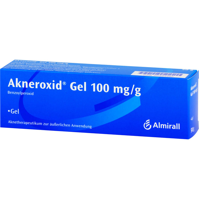 Akneroxid Gel Aknetherapeutikum, 50 g Gel