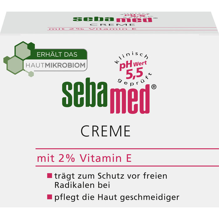 sebamed Creme mit 2 % Vitamin E, 75 ml Cream