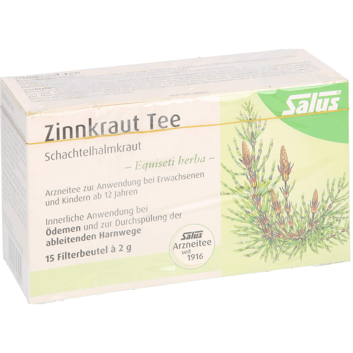 Salus Zinnkraut Tee bei Ödemen und zur Durchspülung der ableitenden Harnwege, 15 pc Sac filtrant