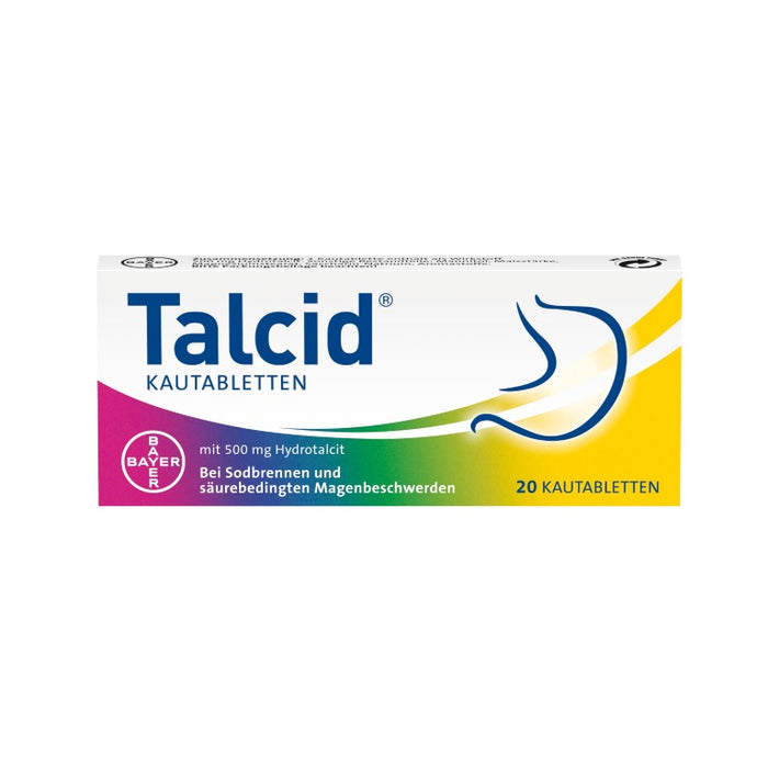 Talcid Kautabletten, 20 pcs. Tablets