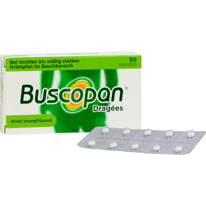 Buscopan Dragees Reimport EurimPharm, 50 pc Tablettes