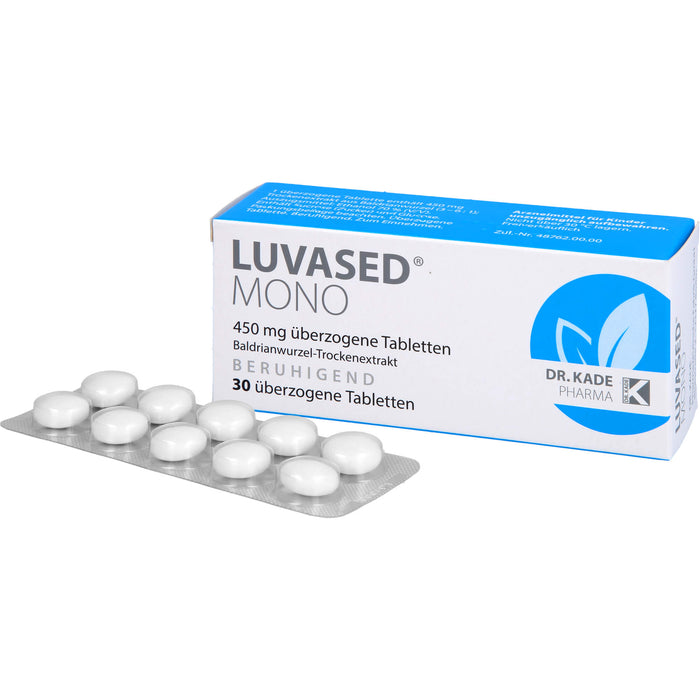 Luvased mono 450 mg Tabletten zur Beruhigung, 30 pc Tablettes