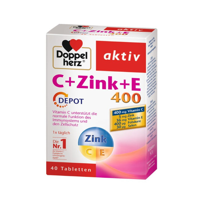 Doppelherz C+Zink+E DEPOT, 40 St TAB