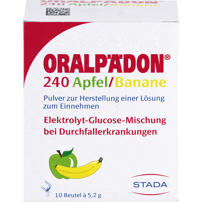 Oralpädon 240 Apfel-Banane Pulver, 10 pc Sachets