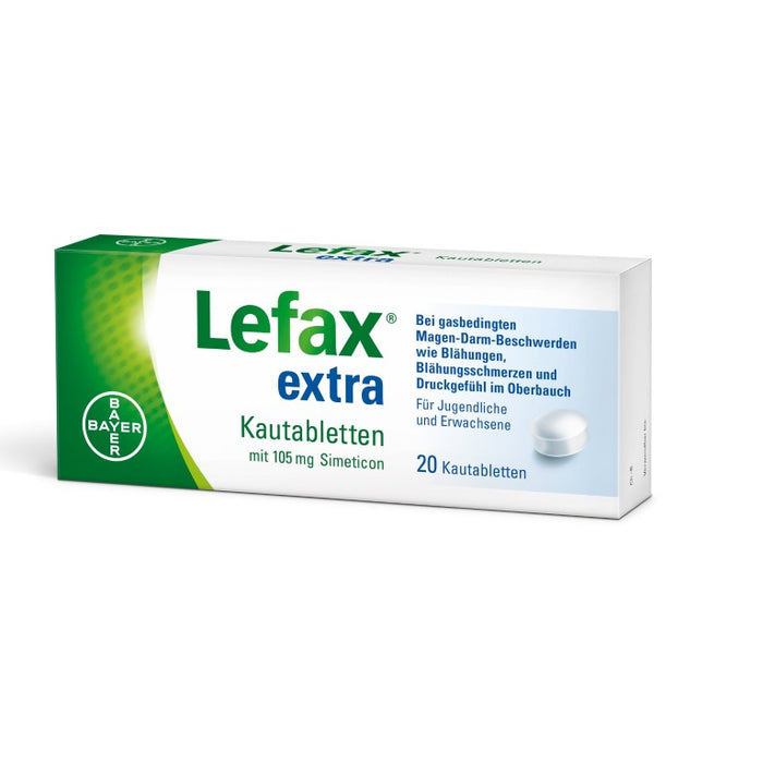 Lefax extra Kautabletten, 20 pc Tablettes