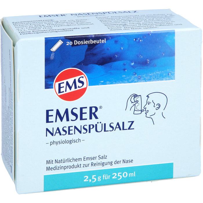 EMSER SALZ Dosierbeutel, 20 St. Beutel