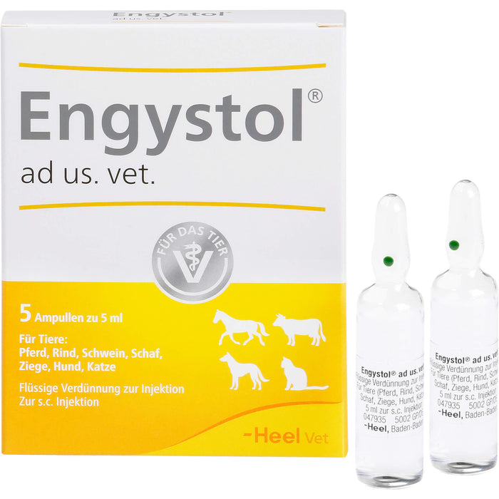 Engystol ad us. vet. Ampullen, 5 pc Ampoules