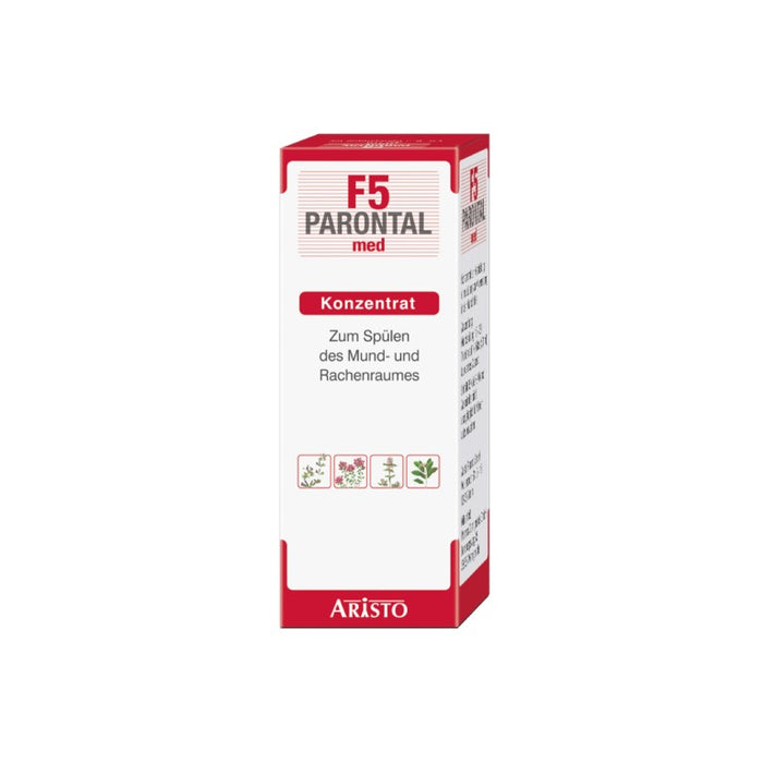 Parontal F5 med Konzentrat zum Spülen des Mund- und Rachenraumes, 20 ml Concentré