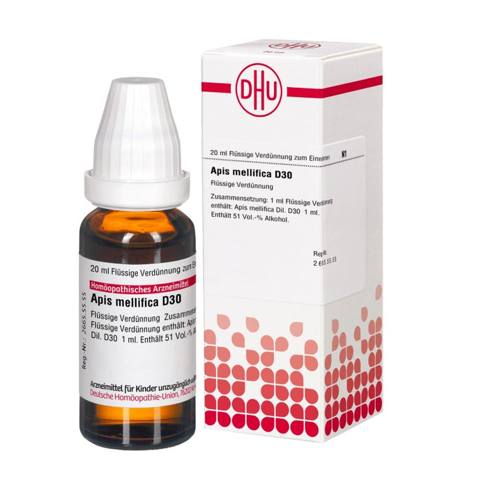 DHU Apis mellifica D30 Dilution, 20 ml Lösung