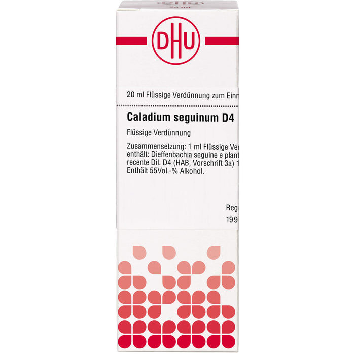 DHU Caladium seguinum D4 Dilution, 20 ml Lösung