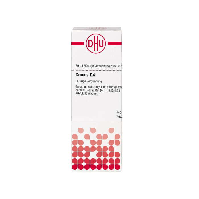 Crocus D4 DHU Dilution, 20 ml Lösung