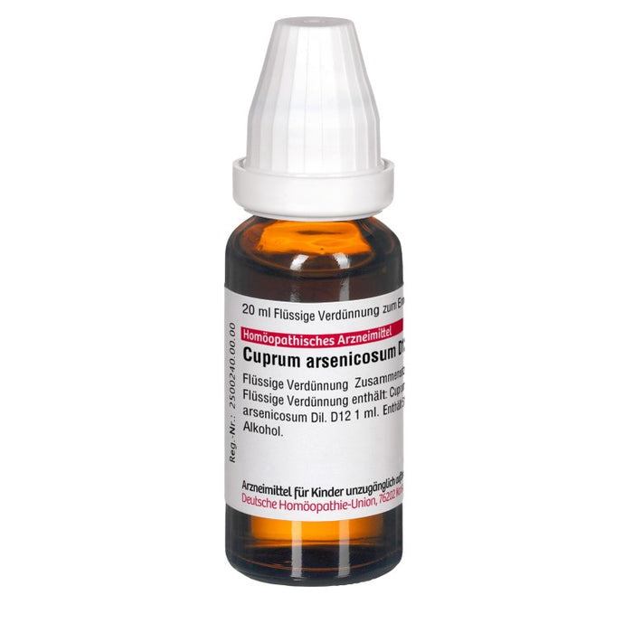 Cuprum arsenicosum D12 DHU Dilution, 20 ml Lösung