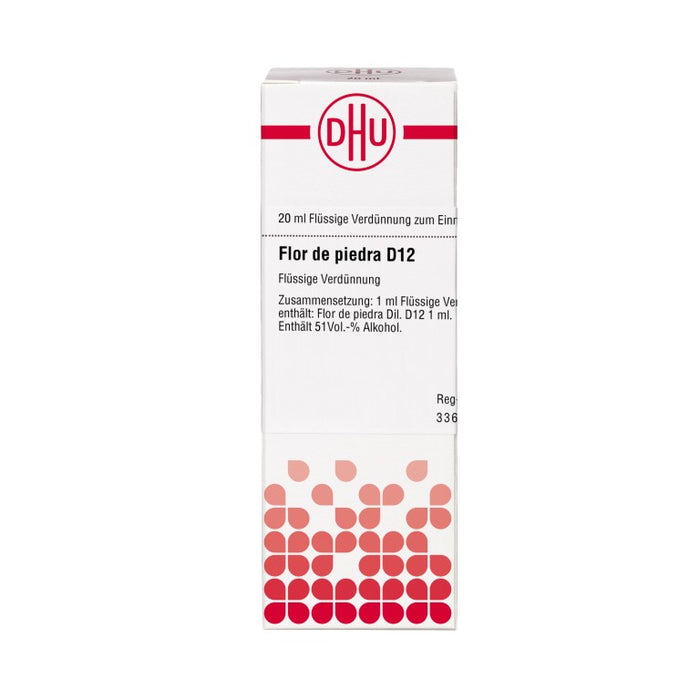 Flor de Piedra D12 DHU Dilution, 20 ml Lösung