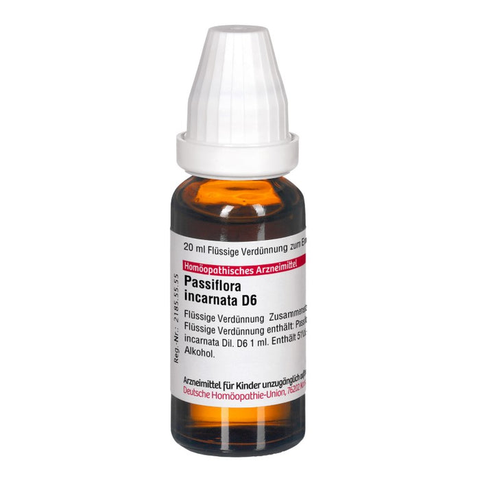 Passiflora incarnata D6 DHU Dilution, 20 ml Lösung