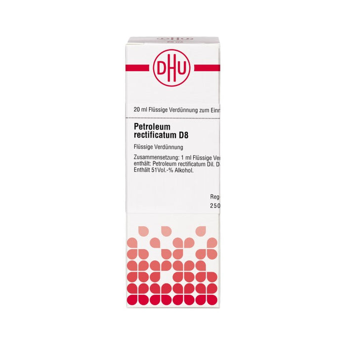 Petroleum rectificatum D8 DHU Dilution, 20 ml Lösung