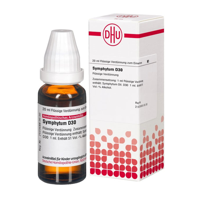 Symphytum D30 DHU Dilution, 20 ml Lösung