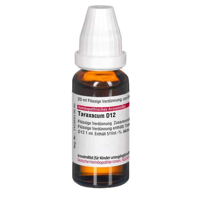 Taraxacum D12 DHU Dilution, 20 ml Lösung