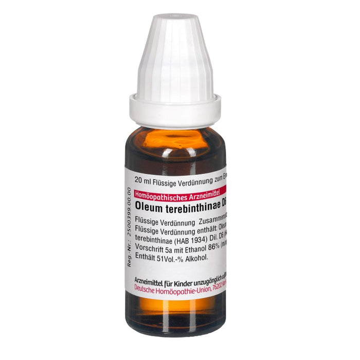 DHU Oleum terebinthinae D6 Dilution, 20 ml Lösung