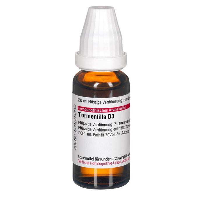 Tormentilla D3 DHU Dilution, 20 ml Lösung