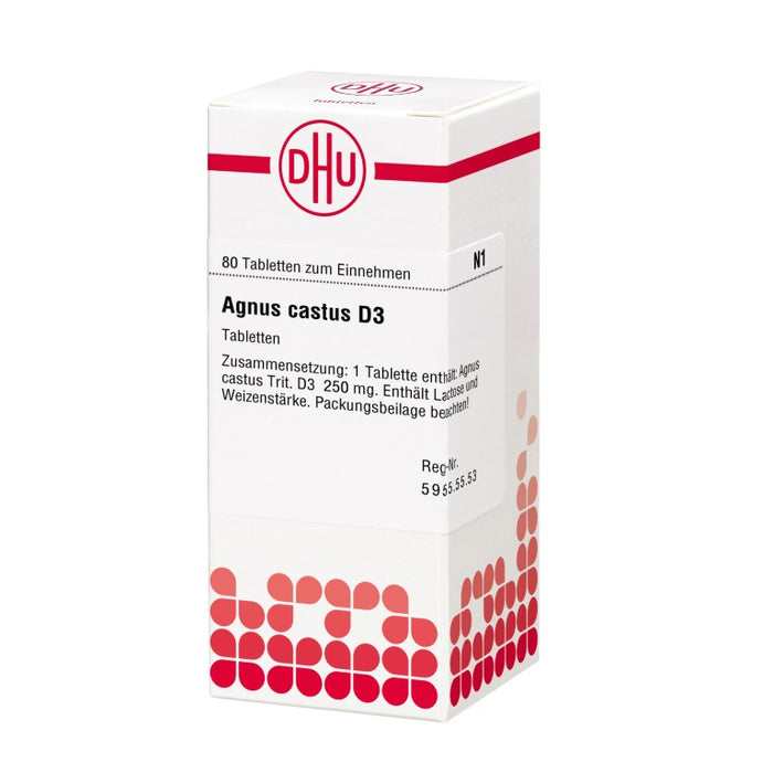 Agnus castus D3 DHU Tabletten, 80 St. Tabletten